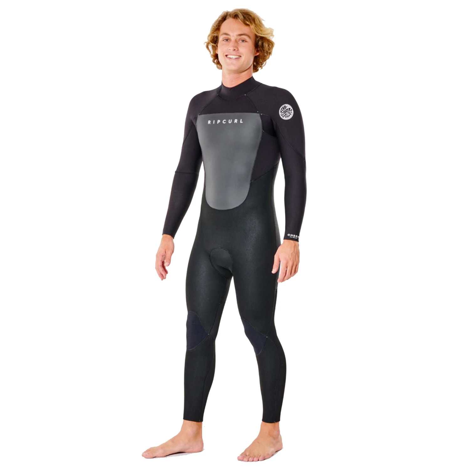 Ripcurl Men's Omega 3/2mm Steamer Back Zip Wetsuit 12 Ripcurl Men's Omega 3/2mm Steamer Back Zip Wetsuit - Image 10