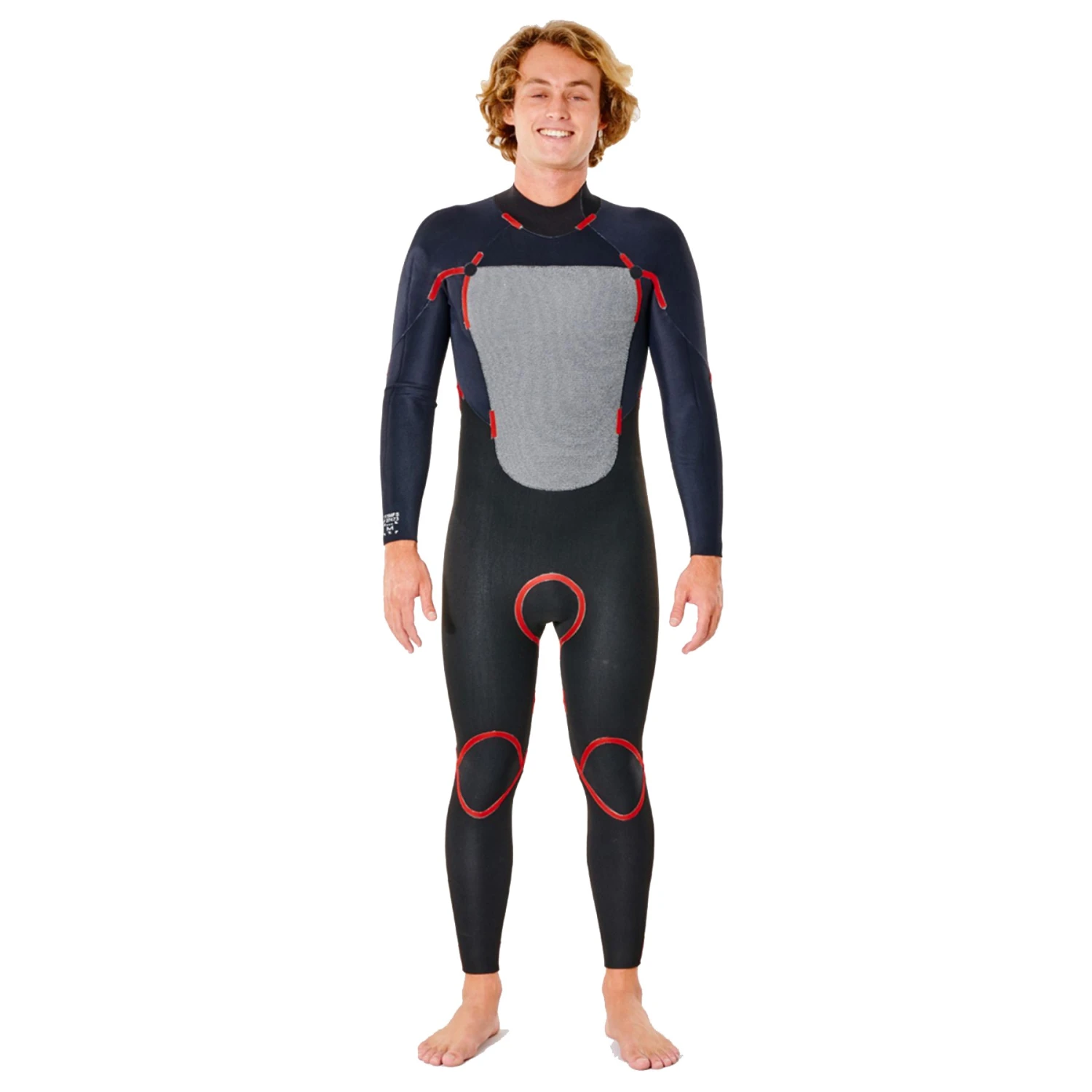 Ripcurl Men's Omega 3/2mm Steamer Back Zip Wetsuit 6 Ripcurl Men's Omega 3/2mm Steamer Back Zip Wetsuit - Image 4