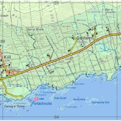 Achill & Corraun Clare Island Map -Columbia Store 123 clare isl sample
