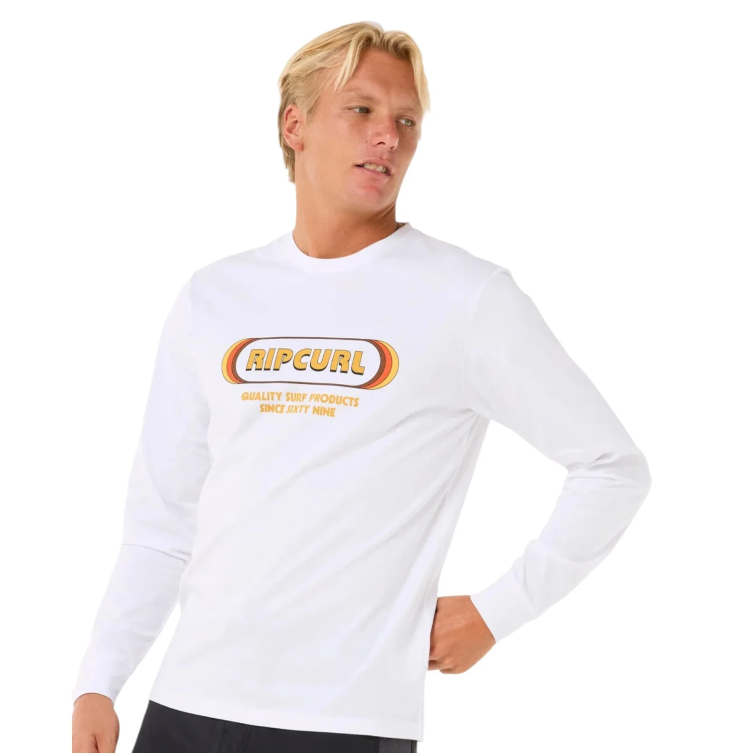 Ripcurl Men's Icons Of Surf UPF Long Sleeve Rash Vest 8 Ripcurl Men's Icons Of Surf UPF Long Sleeve Rash Vest - Image 6