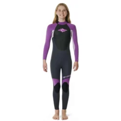 Ripcurl Kids' Omega 3/2 GB Back Zip Wetsuit