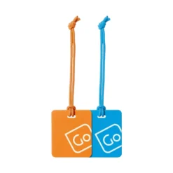 GO TRAVEL Luggage Tags Twin Pack