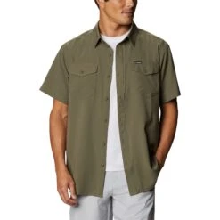 Columbia Men's Utilizer II Solid Shirt -Columbia Store 1577761 397 f