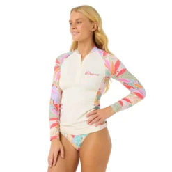 Ripcurl Women's Cala Vadella Long Sleeve UPF Rash Vest 10 Ripcurl Women's Cala Vadella Long Sleeve UPF Rash Vest -Columbia Store 17XWRV 3282 3 1