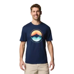 Columbia Men's Path Lake II Graphic T-Shirt -Columbia Store 1934814 468 f om