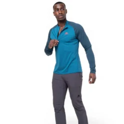 Mountain Equipment Men's Nava Long Sleeve Zip-T -Columbia Store 1 4563f068 0a85 4b49 8b67 8692294d6ae0