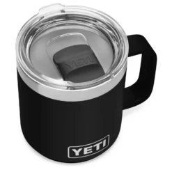 Yeti Rambler 10 Oz (296 Ml) Stackable Mug 39 Yeti Rambler 10 Oz (296 Ml) Stackable Mug -Columbia Store 200586 10oz Mug Single Overhead Quarter Black 2400x2400 1