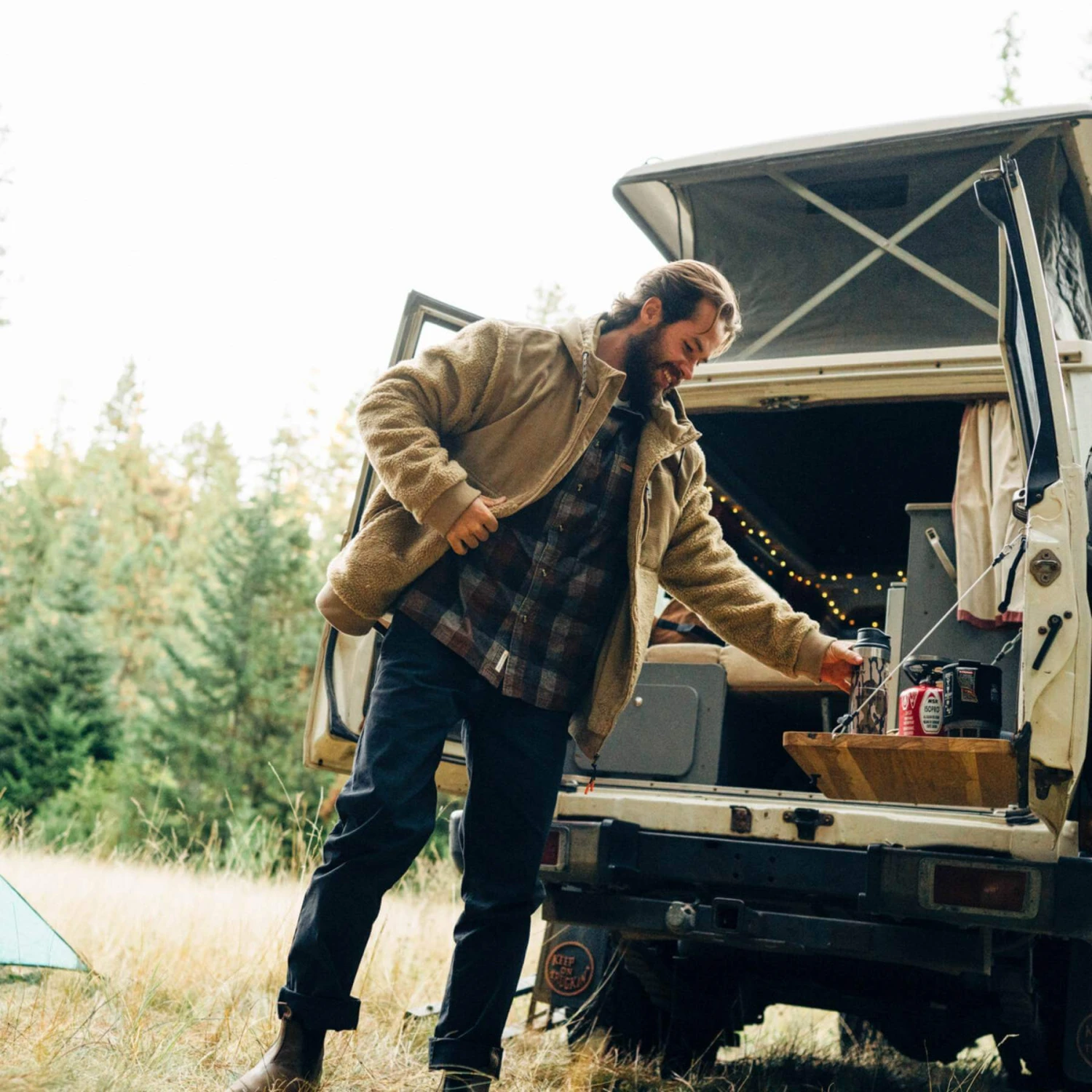 Men's Adventure Recycled Deep Pile Sherpa Fleece Jacket 11 Men's Adventure Recycled Deep Pile Sherpa Fleece Jacket - Image 9