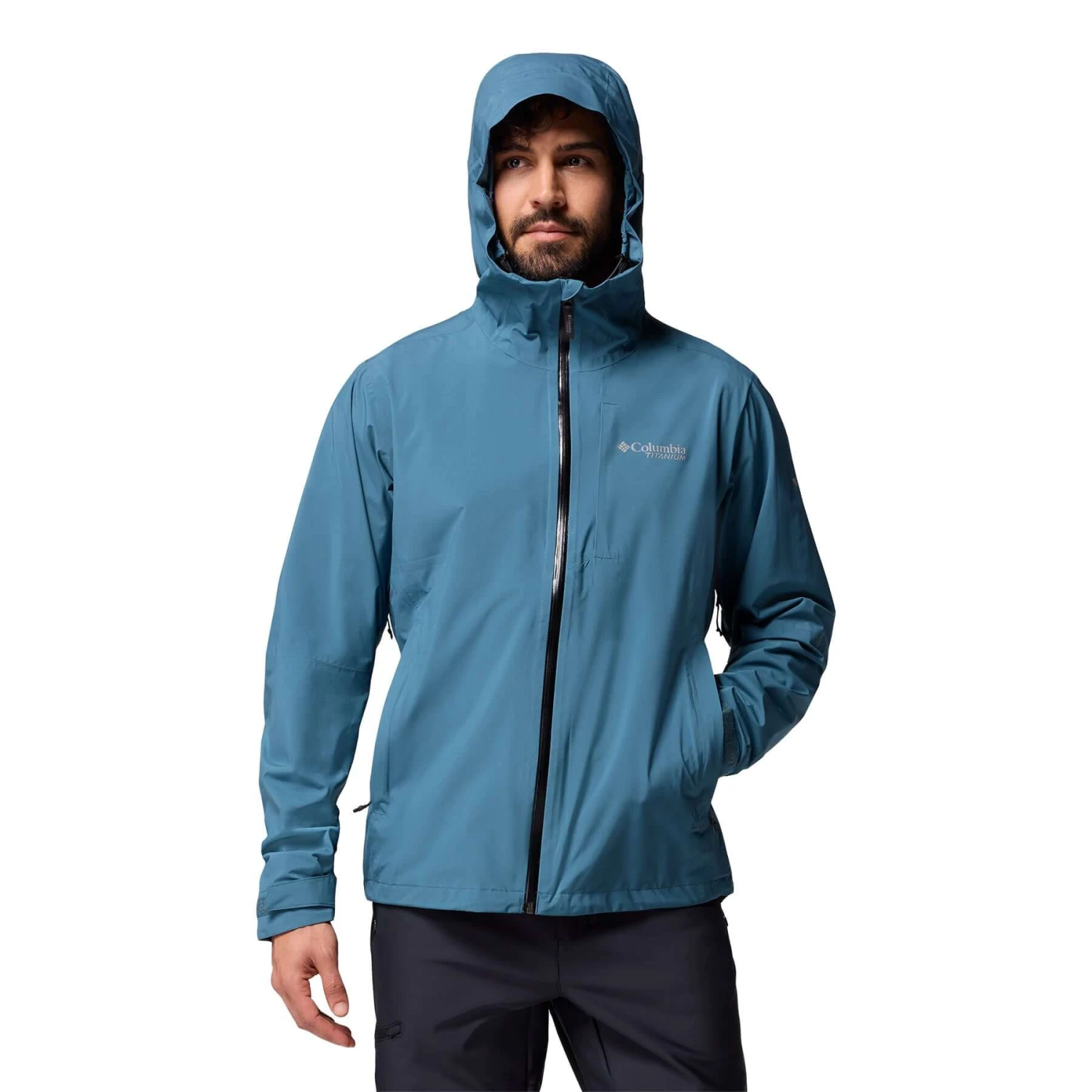 Columbia Men's Ampli-Dry II Waterproof Hiking Shell Jacket 5 Columbia Men's Ampli-Dry II Waterproof Hiking Shell Jacket - Image 3