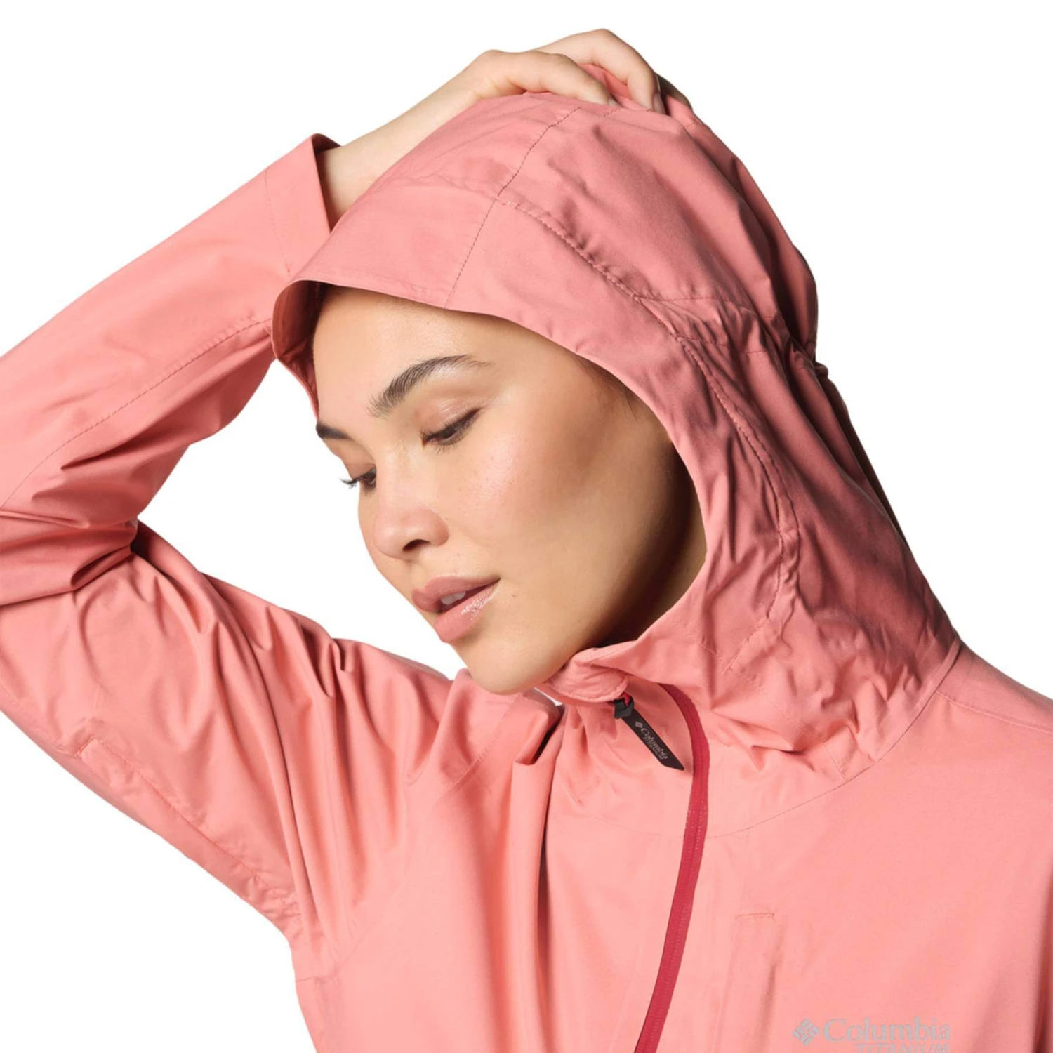 Columbia Women's Ampli-Dry II Waterproof Hiking Shell Jacket 19 Columbia Women's Ampli-Dry II Waterproof Hiking Shell Jacket - Image 17