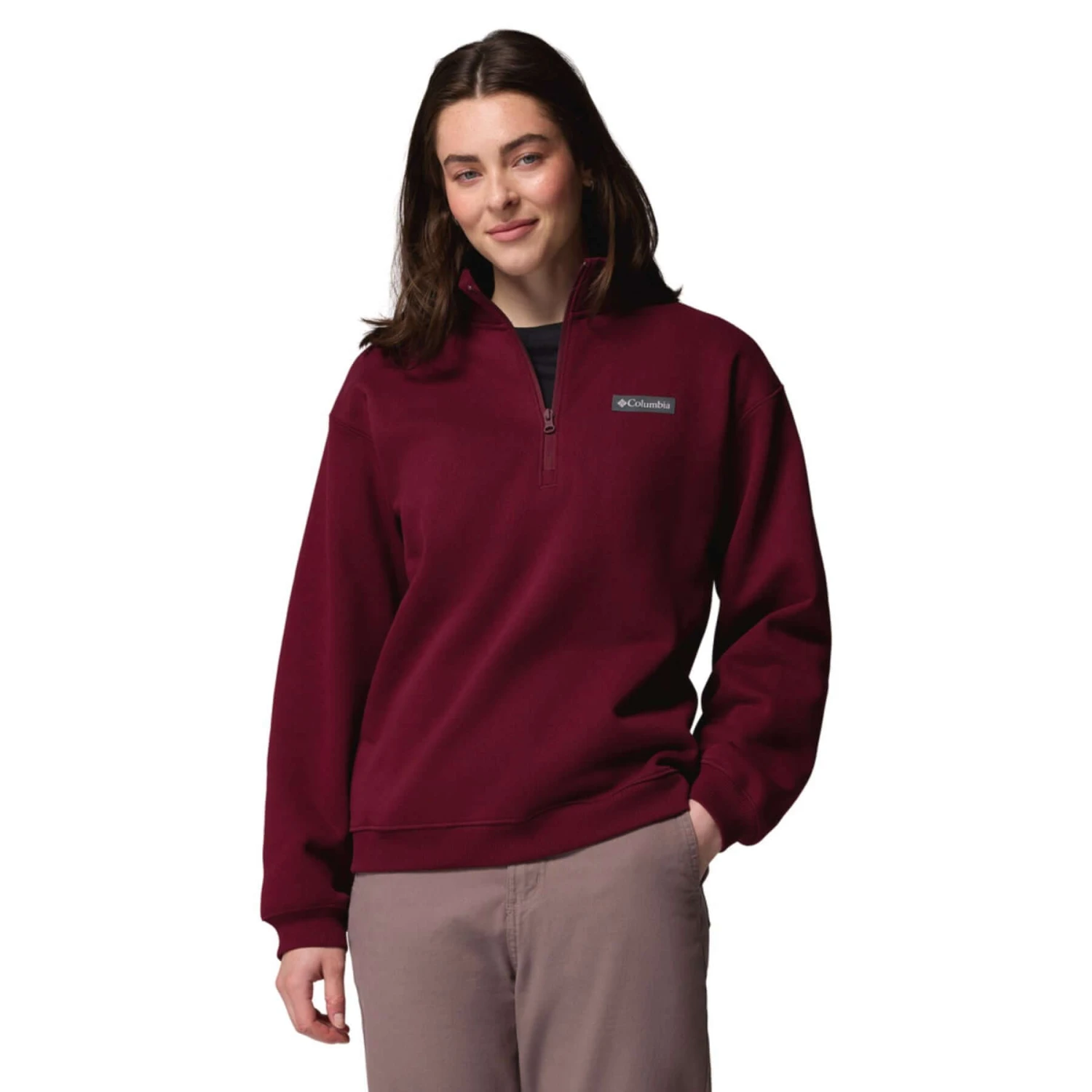 Columbia Women's Meridian Creek Quarter Zip Jumper 3 Columbia Women's Meridian Creek Quarter Zip Jumper