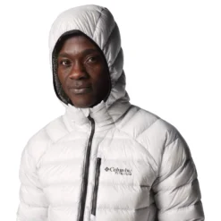 Columbia Men's Arctic Crest Down Hooded Jacket -Columbia Store 2088771 043 a3 om