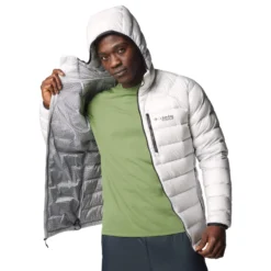 Columbia Men's Arctic Crest Down Hooded Jacket -Columbia Store 2088771 043 a6 om