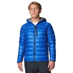 Columbia Men's Arctic Crest Down Hooded Jacket -Columbia Store 2088771 433 f om