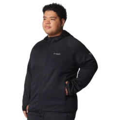 Columbia Men's Triple Canyon Grid Fleece Hooded Full Zip II Jacket -Columbia Store 2094974 010 a2 om