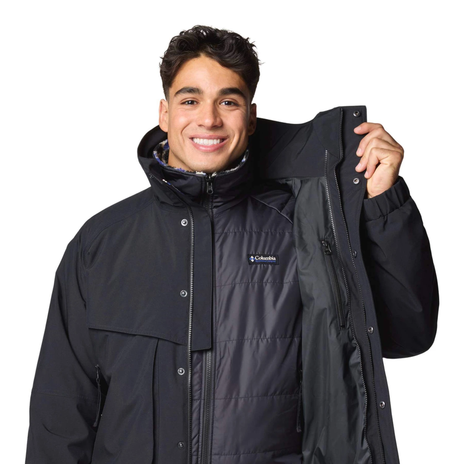 Columbia Men's Powderkeg II Remastered Interchange 3-in-1 Jacket 11 Columbia Men's Powderkeg II Remastered Interchange 3-in-1 Jacket - Image 9