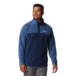 Columbia Men's Steens Mountain II Half Snap Fleece 35 Columbia Men's Steens Mountain II Half Snap Fleece -Columbia Store 2097721 465 f om