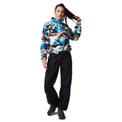 Columbia Women's Helvetia II Printed Cropped Half Snap Fleece 29 Columbia Women's Helvetia II Printed Cropped Half Snap Fleece -Columbia Store 2098501 491 ht1 om