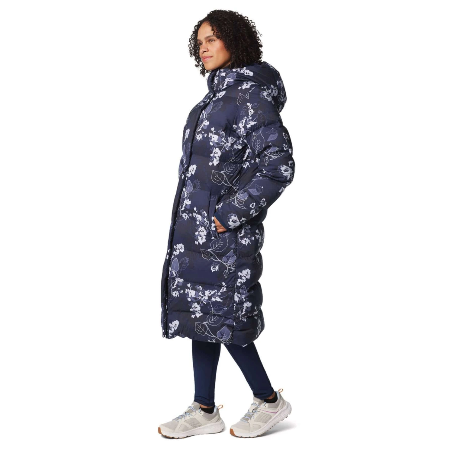 Columbia Women's Boundless Days Print Long Down Jacket 5 Columbia Women's Boundless Days Print Long Down Jacket - Image 3