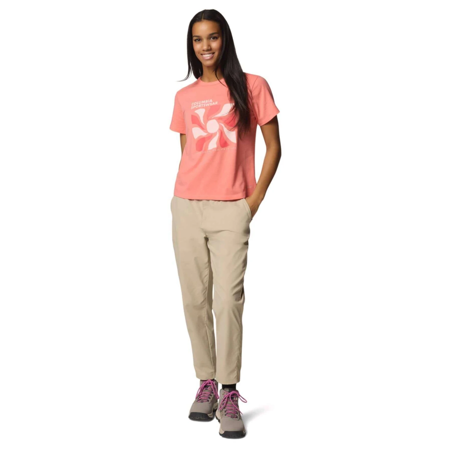 Columbia Women's Sun Trek Graphic T-Shirt 7 Columbia Women's Sun Trek Graphic T-Shirt - Image 5