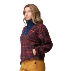 Columbia Women's Sequoia Grove Printed Half Zip Fleece -Columbia Store 2136201 624 a1 om