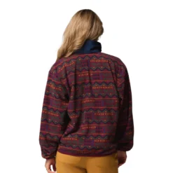 Columbia Women's Sequoia Grove Printed Half Zip Fleece -Columbia Store 2136201 624 b om