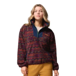 Columbia Women's Sequoia Grove Printed Half Zip Fleece -Columbia Store 2136201 624 f om