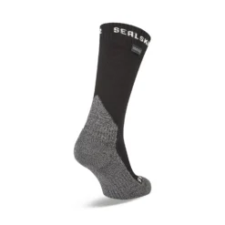 Sealskinz Stanfield Waterproof Extreme Cold Weather Mid Length Sock -Columbia Store 2425157P STANFIELD WATERPROOF EXTREME COLD WEATHER MID LENGTH SOCK BLACK 2