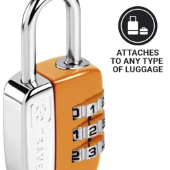 GO TRAVEL Mini Combi Twin Padlocks -Columbia Store 331.101 b 4
