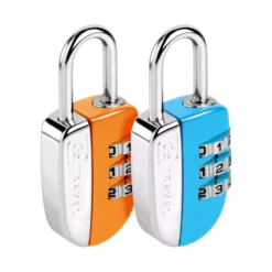 GO TRAVEL Mini Combi Twin Padlocks