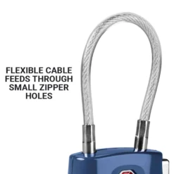 GO TRAVEL Combi Cable Twin Padlocks -Columbia Store 360.101 e 1