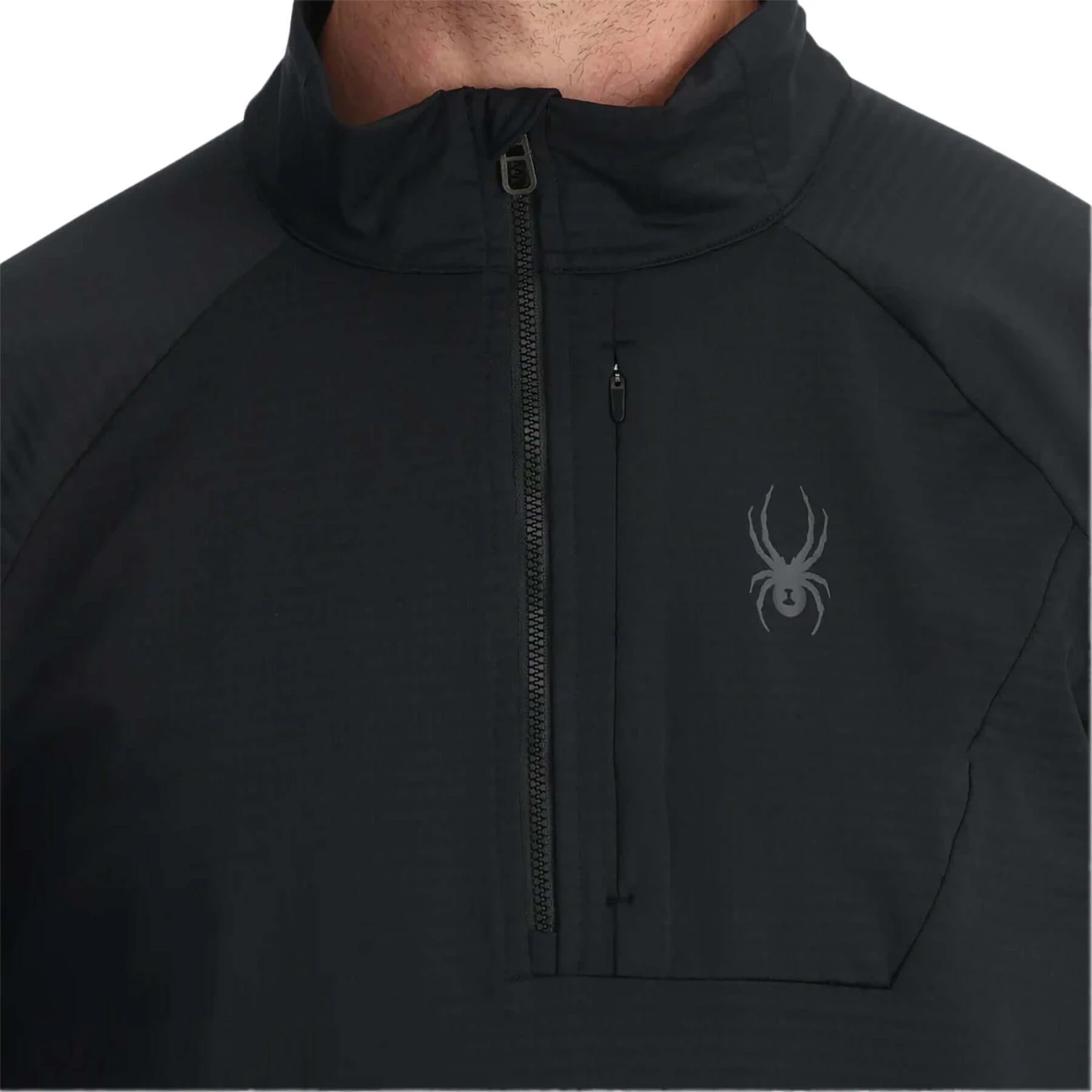 Spyder Men's Gridweb Fleece Half Zip Pullover 6 Spyder Men's Gridweb Fleece Half Zip Pullover - Image 4