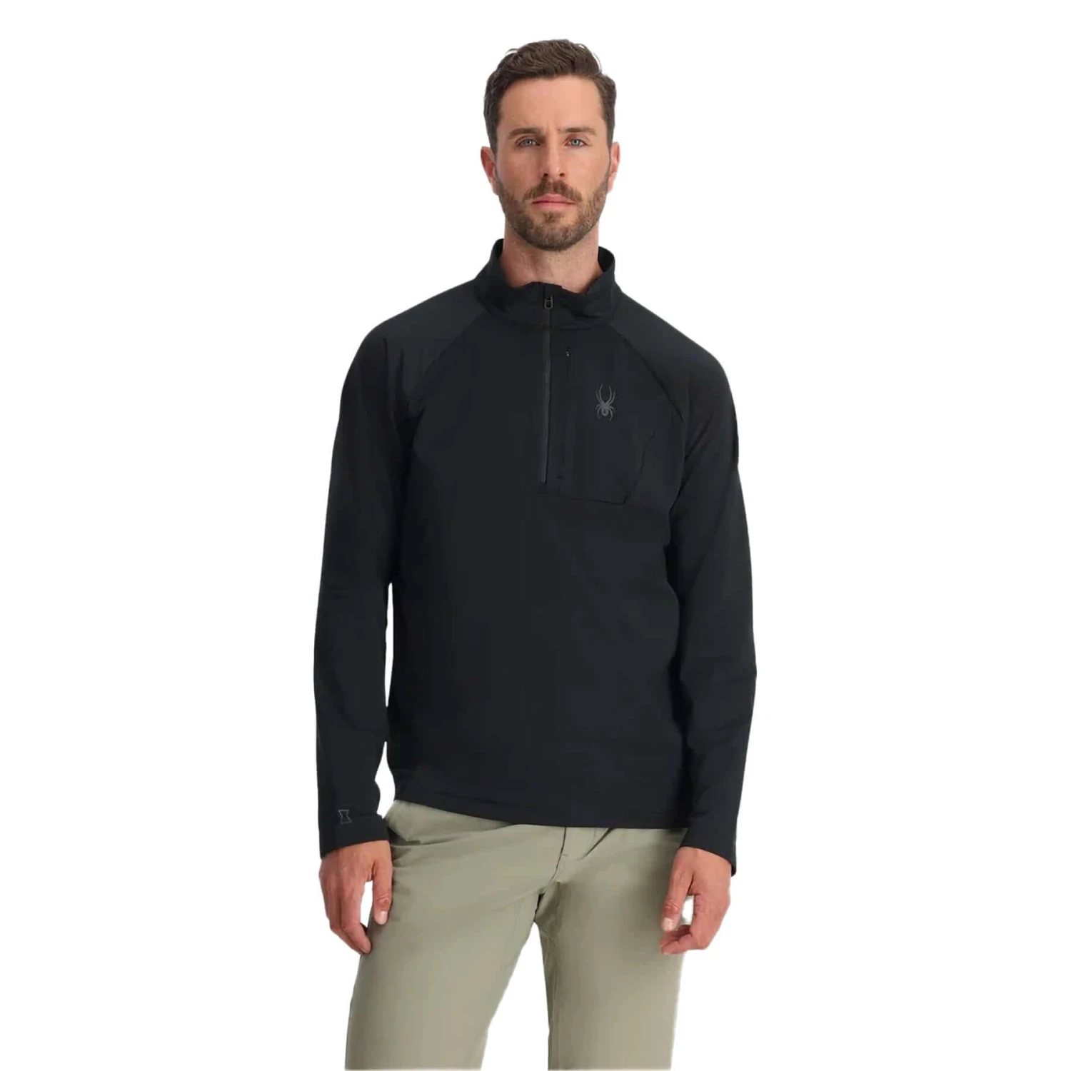 Spyder Men's Gridweb Fleece Half Zip Pullover 3 Spyder Men's Gridweb Fleece Half Zip Pullover