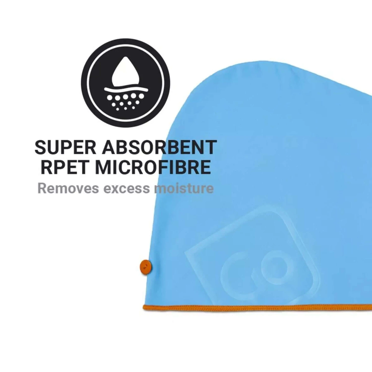 GO TRAVEL Quick Drying Hair Wrap 6 GO TRAVEL Quick Drying Hair Wrap - Image 4