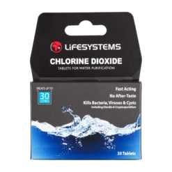 LIFESYSTEMS Chlorine Dioxide Water Purification Tablets - 30 Tablets