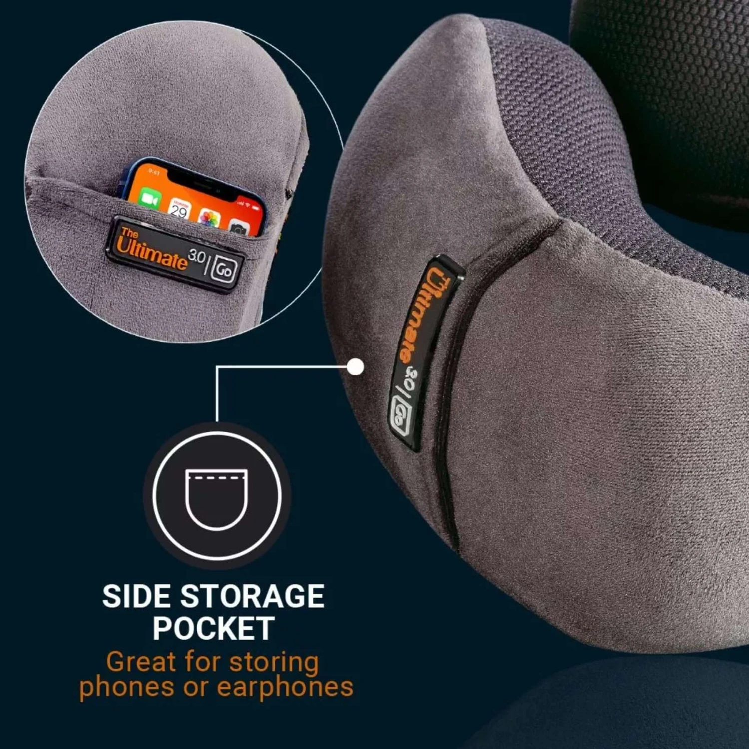 GO TRAVEL The Ultimate 3.0 Travel Pillow 7 GO TRAVEL The Ultimate 3.0 Travel Pillow - Image 5