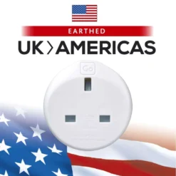 GO TRAVEL UK-USA Adaptor -Columbia Store 526 a