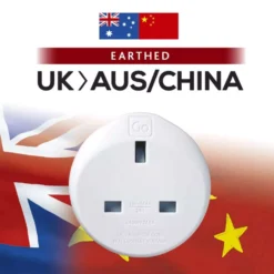 GO TRAVEL UK-Australia/China Adaptor -Columbia Store 528.101 a