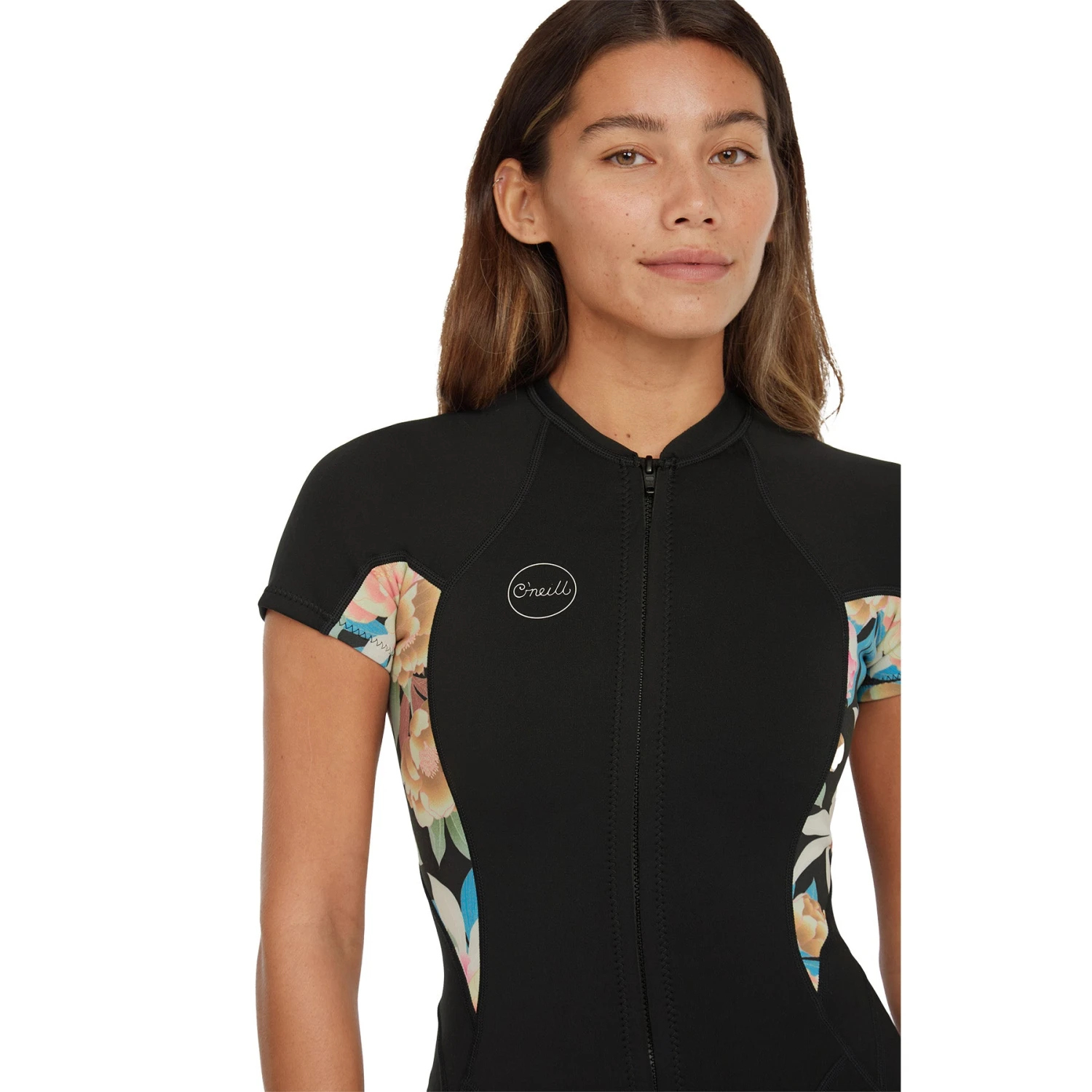 Women's Bahia 2/1 Front Zip Short Sleeve Spring Wetsuit 6 Women's Bahia 2/1 Front Zip Short Sleeve Spring Wetsuit - Image 4