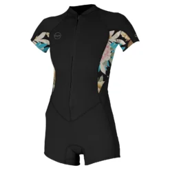 Women's Bahia 2/1 Front Zip Short Sleeve Spring Wetsuit 16 Women's Bahia 2/1 Front Zip Short Sleeve Spring Wetsuit -Columbia Store 5293 IJ7 F