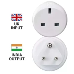 GO TRAVEL UK-India Adaptor