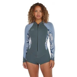 Women's Bahia 2/1 Front Zip Long Sleeve Short Spring