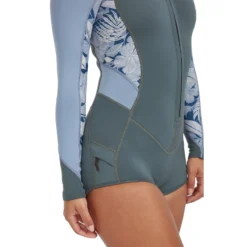 Women's Bahia 2/1 Front Zip Long Sleeve Short Spring -Columbia Store 5363 IJ8 03 MODEL