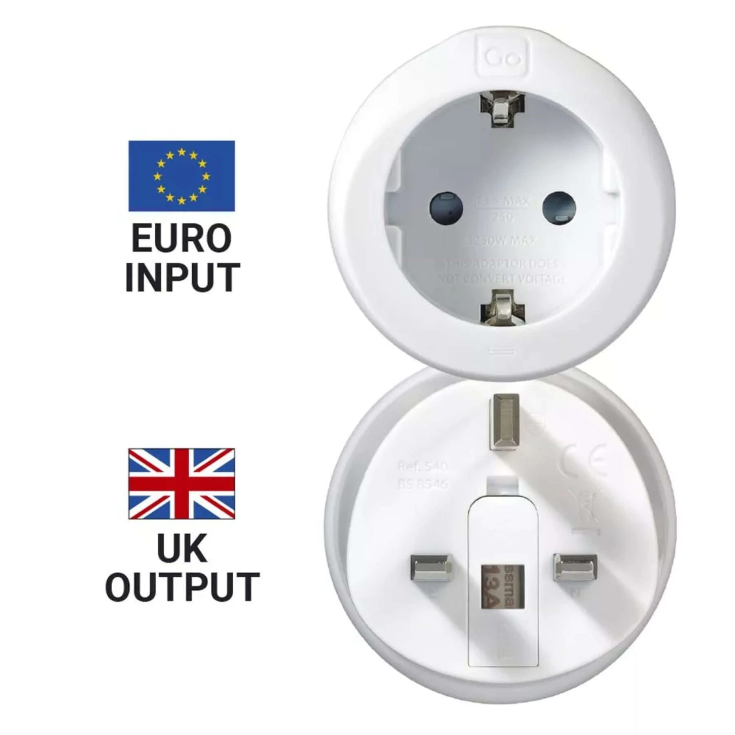 GO TRAVEL EU-UK Adaptor 8 GO TRAVEL EU-UK Adaptor - Image 6