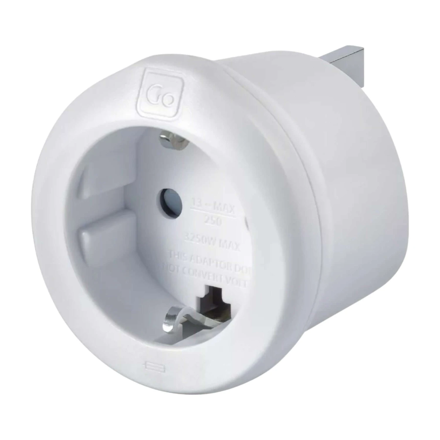 GO TRAVEL EU-UK Adaptor 3 GO TRAVEL EU-UK Adaptor