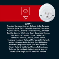 GO TRAVEL UK-USA Adaptor + USB -Columbia Store 626.101 g