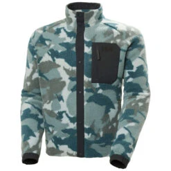 Men's Panorama Printed Pile Snap Fleece Jacket 12 Men's Panorama Printed Pile Snap Fleece Jacket -Columbia Store 63349 453