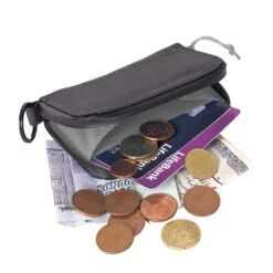 Lifeventure RFiD Coin Recycled Wallet -Columbia Store 68151 rfid coin wallet 5