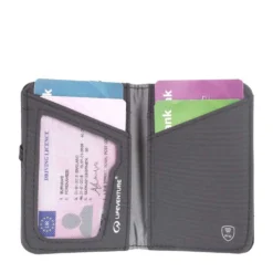 Lifeventure RFID Recycled Card Wallet -Columbia Store 68711 rfid card wallet grey 4