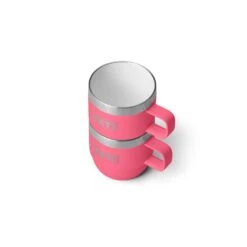 Yeti Rambler Stackable Espresso 6oz (177ml) Mug - 2 Pack -Columbia Store 70000002845 21071502982 YETI Wholesale drinkware Rambler 6oz Mug Tropical Pink 3qtr Stacked 1936 2400x2400 a387f90a d600 4732 bc58 a829d65954f1